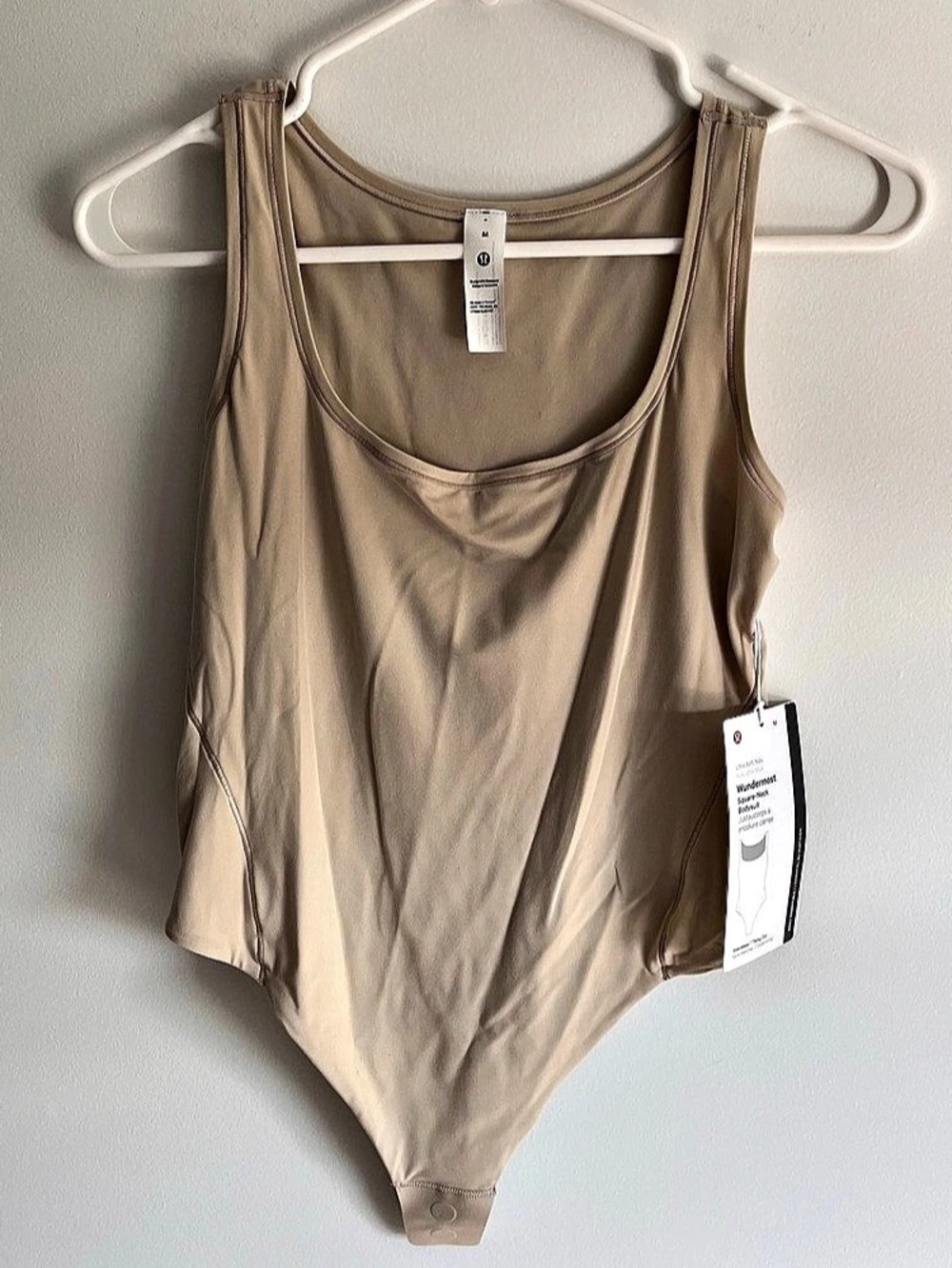 Lululemon Nulu Sleeveless Bodysuit *Beige